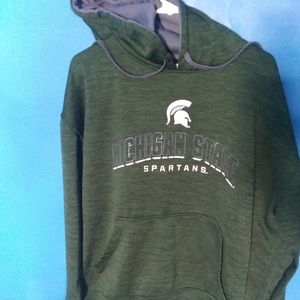 Michigan Spartans hooded sweatshirt